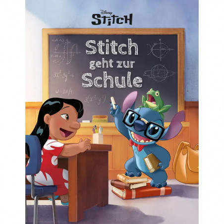 Disney Stitch: Spardose Buch Pinsel Farb