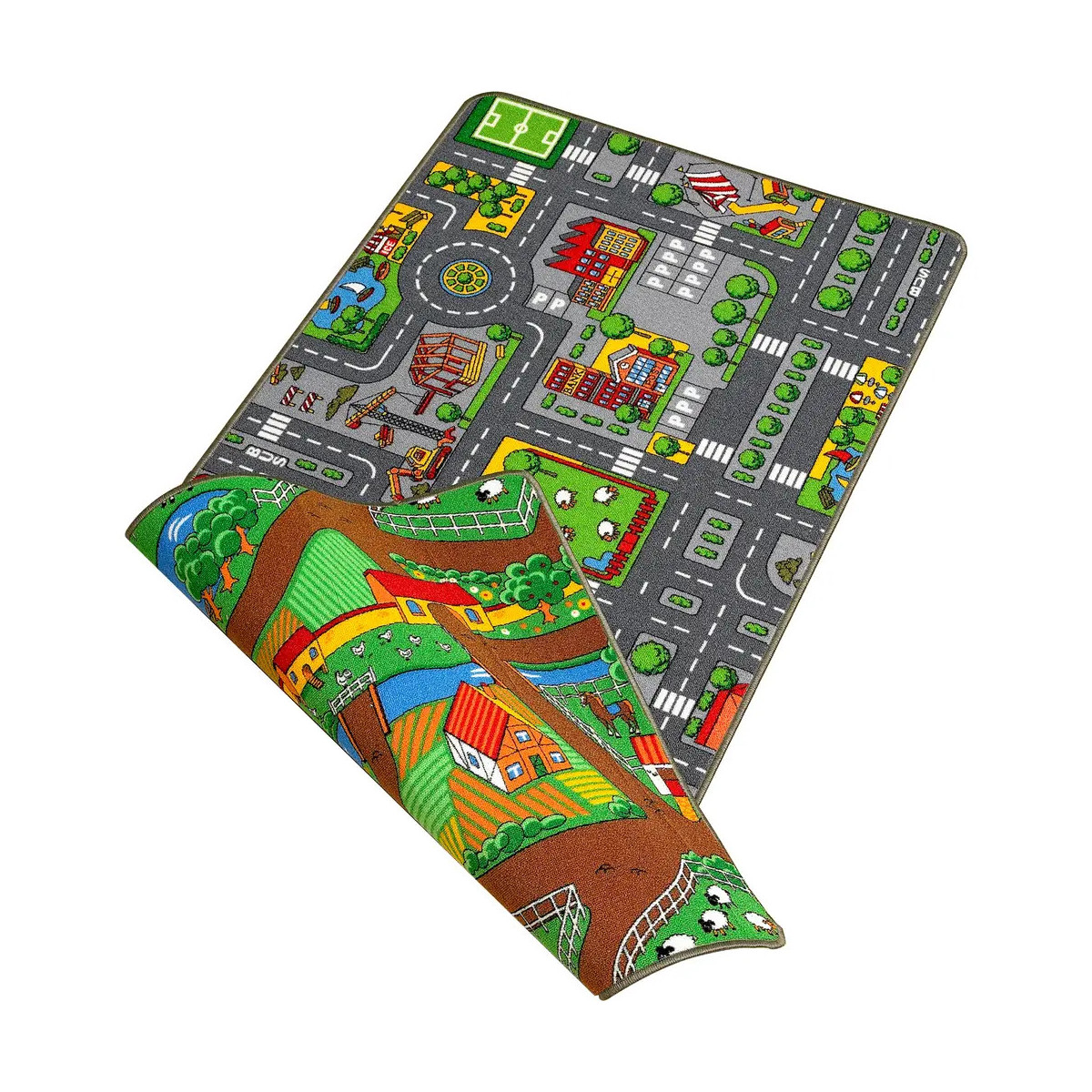 Wende-Spielteppich 100 x 190 cm