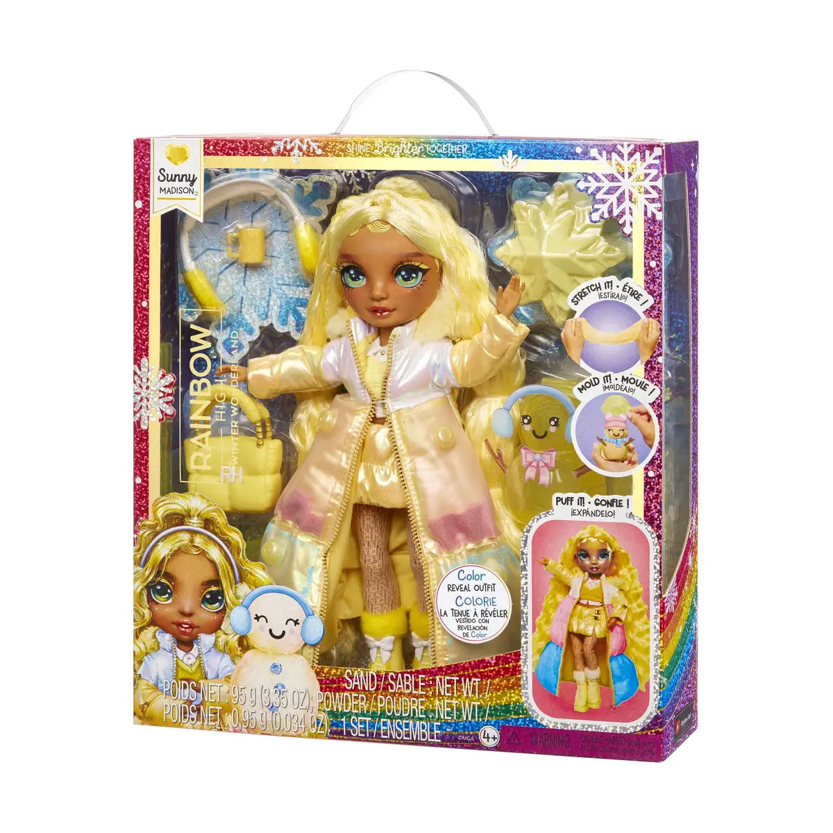 RAH Winter Wonderland Doll-Yellow