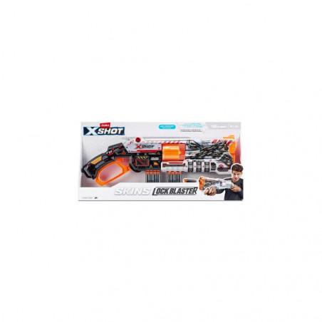 ZURU - X-Shot - Skins Lock Blaster mit Darts