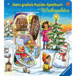 Ravensburger - Mein großes Puzzle-Spielbuch: Weihnachten