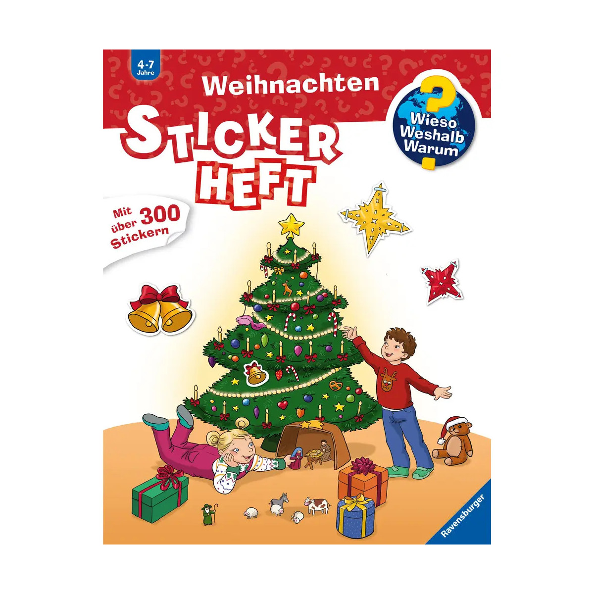 Ravensburger - Wieso? Weshalb? Warum? Stickerheft: Weihnachten