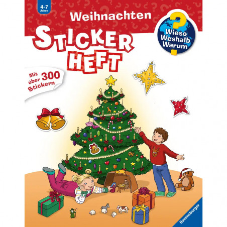 Ravensburger - Wieso? Weshalb? Warum? Stickerheft: Weihnachten