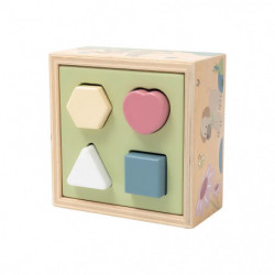 Sortierbox Holz - bunt