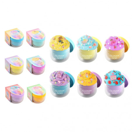 GlossyGoo - Beauty putty in display, 6 assorti