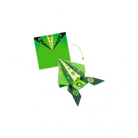 Origami: Springende Tiere