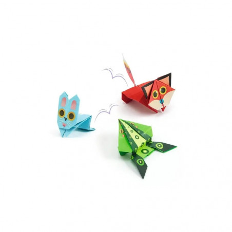 Origami: Springende Tiere