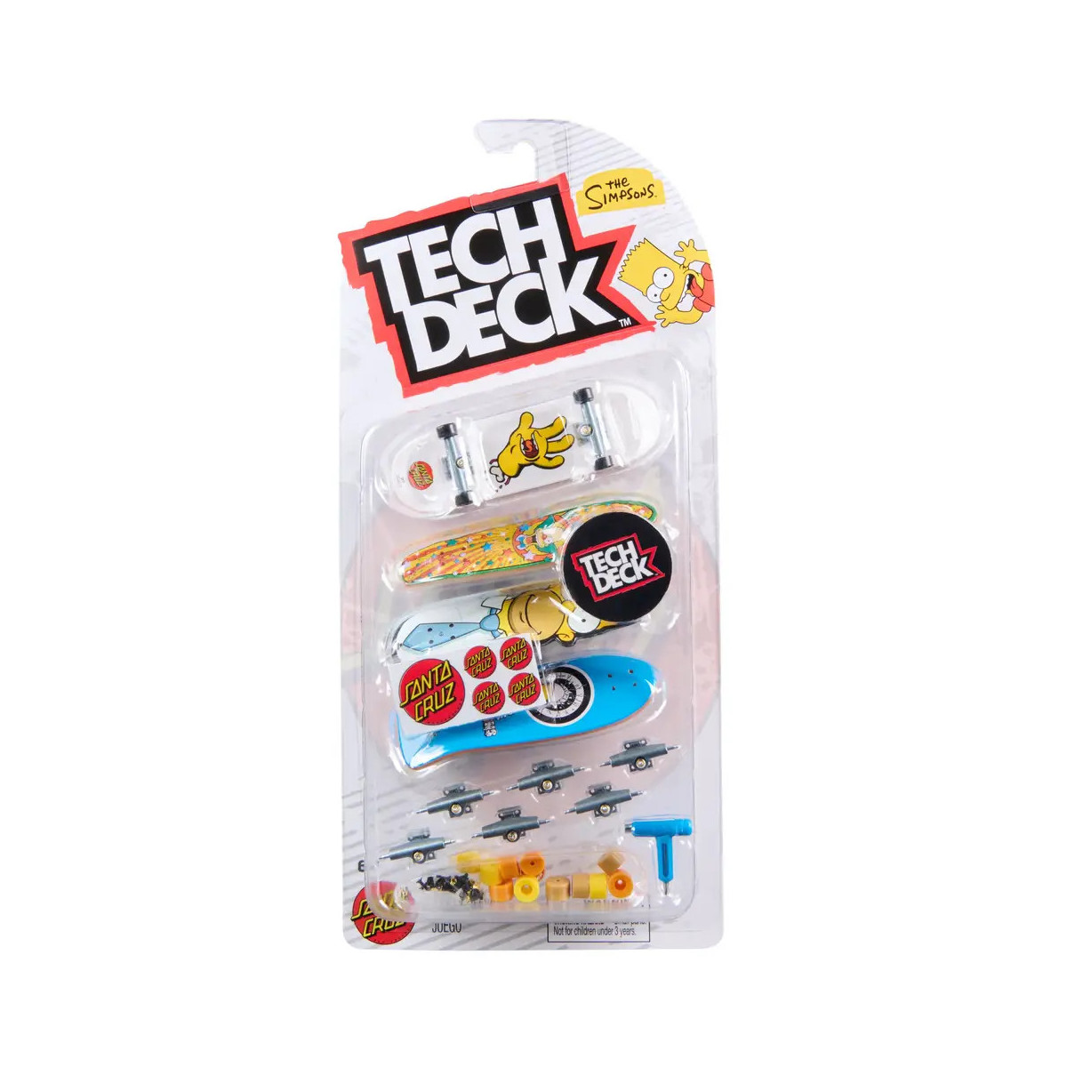 TED Tech Deck 4 Pack - The Si