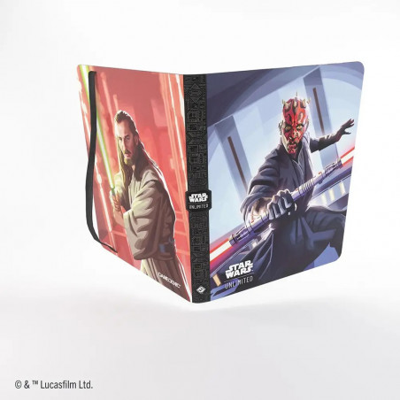 Star Wars Unlimited 18-Pocket Album - Qui-Gon Jinn/Darth Mau