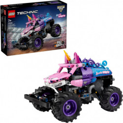 Monster Jam™ Sparkle Smash™ mit Rückziehmotor