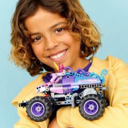 Monster Jam™ Sparkle Smash™ mit Rückziehmotor