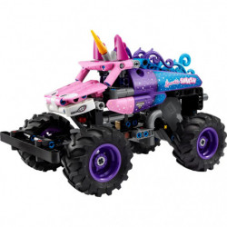 Monster Jam™ Sparkle Smash™ mit Rückziehmotor