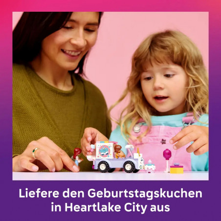 Einhorn-Kuchenlieferwagen