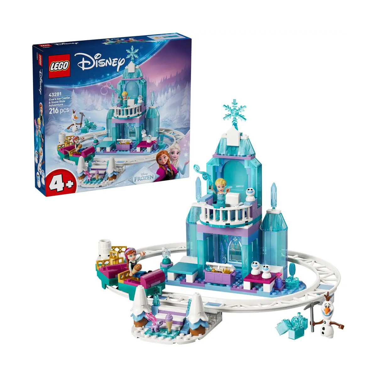 Elsas Schlittenfahrt um den Eispalast