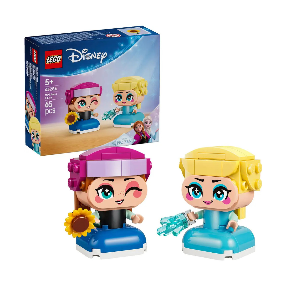 Die Mini-Prinzessinnen Anna und Elsa