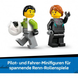Düsenflieger vs. Rennauto