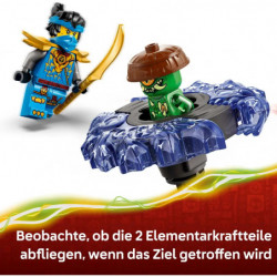 Nya vs. Elementarmonster-Spinner