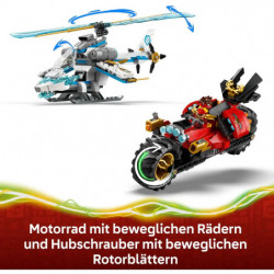 Showdown am Baumhaus mit dem Ninja-Bike