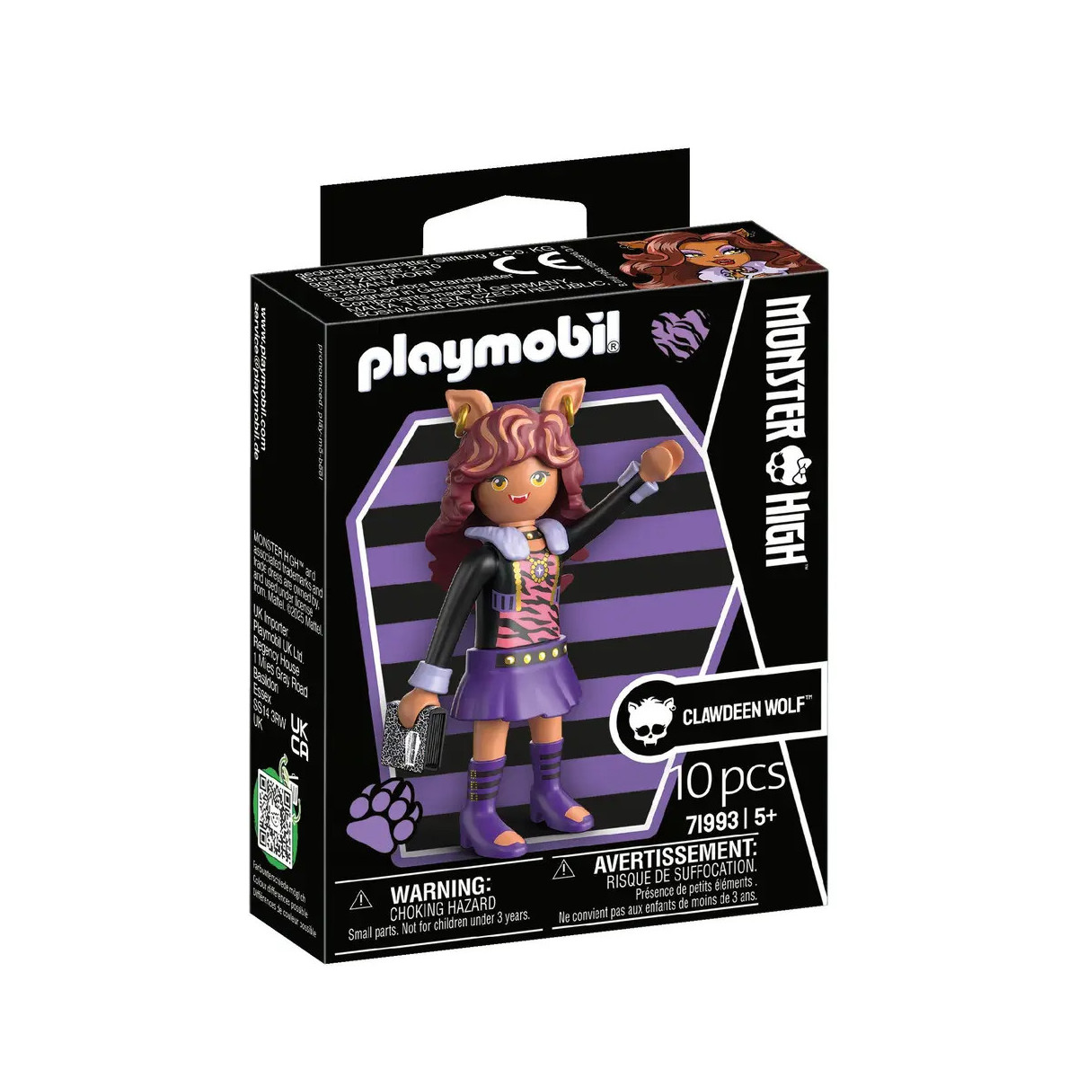 PLAYMOBIL X Monster High Clawdeen Wolf