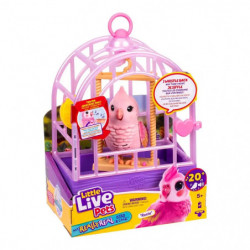 Little Live Pets: My Really Real Bird + Vogelkäfig - Rosie