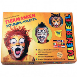 EULENSPIEGEL Schminkpalette Tiermasken 10 Teile