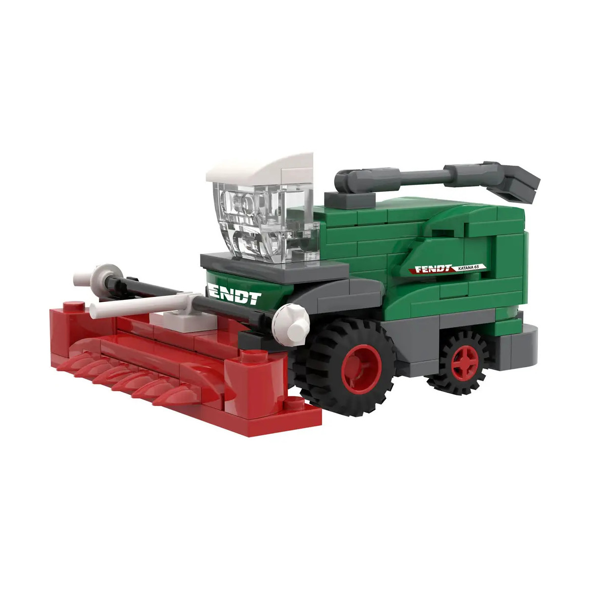 Bausteinsatz Brixies Plus Fendt Katana 65 Mini grün