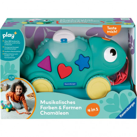 Play+ Musikalisches Farben & Formen Chamäleon