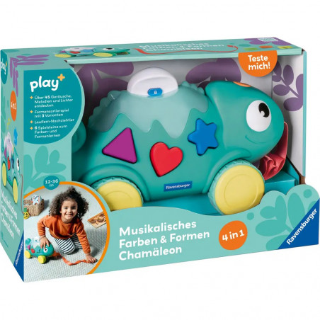 Play+ Musikalisches Farben & Formen Chamäleon
