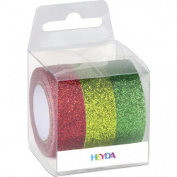 GlitterTape Weih 3er