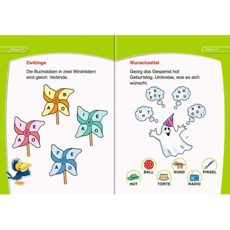 Ravensburger - Leserabe: Erstleserätsel für Lesestarter - Vor-Lesestufe