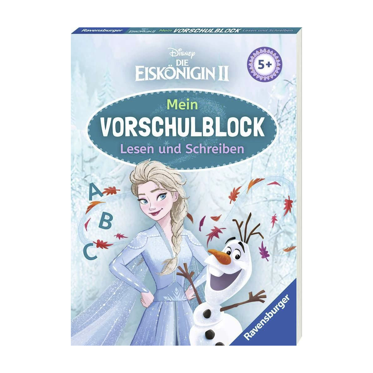 Ravensburger - Disney Die Eiskönigin 2 Mein Vorschulblock: Lesen und Schreiben
