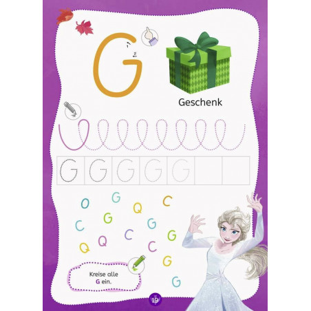 Ravensburger - Disney Die Eiskönigin 2 Mein Vorschulblock: Lesen und Schreiben