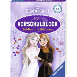 Ravensburger - Disney Die Eiskönigin 2 Mein Vorschulblock: Zählen und Rechnen