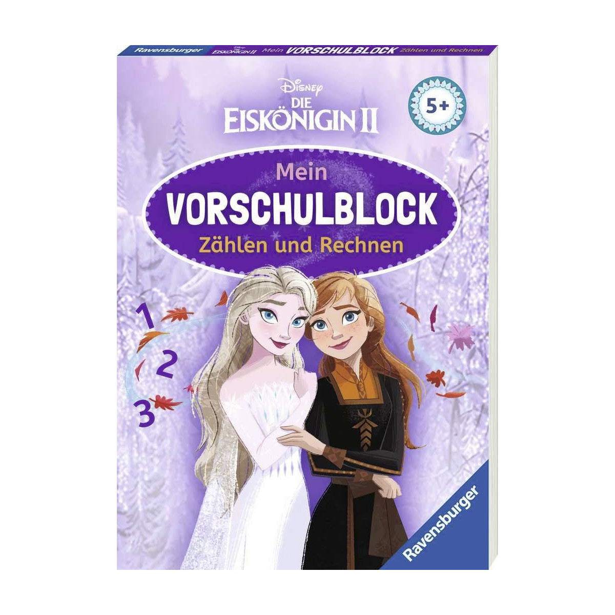 Ravensburger - Disney Die Eiskönigin 2 Mein Vorschulblock: Zählen und Rechnen