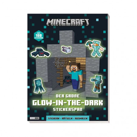 Minecraft: Glow-in-the-Dark Stickerspaß
