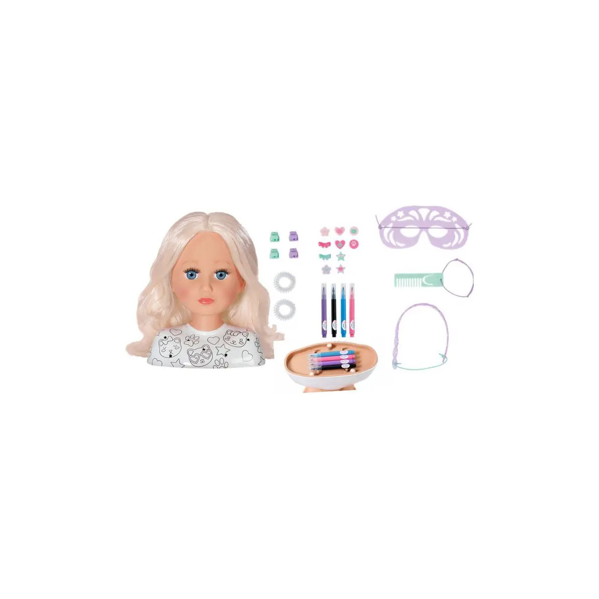 BABY born Stylingkopf Bemalen