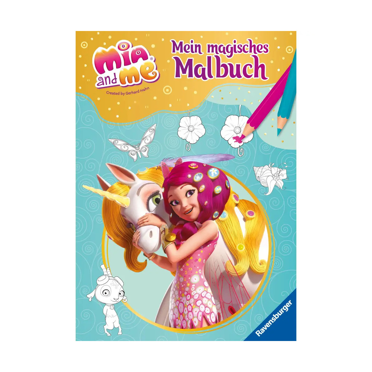 Mia and me: Mein magisches Malbuch