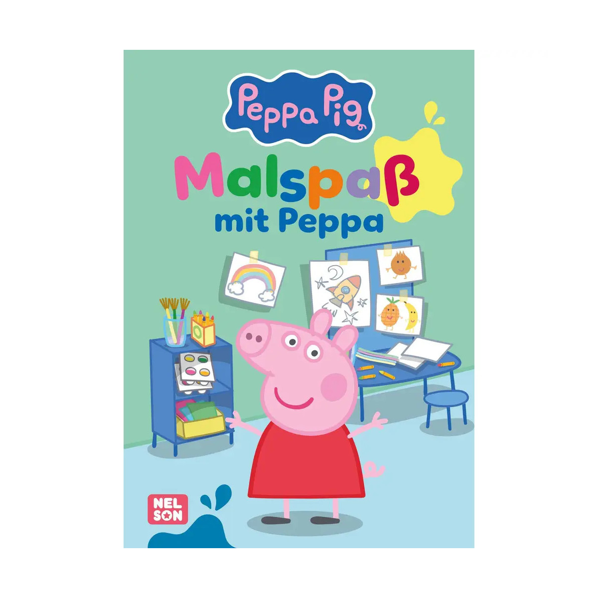 Malspaß mit Peppa Block