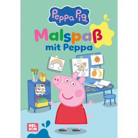 Malspaß mit Peppa Block