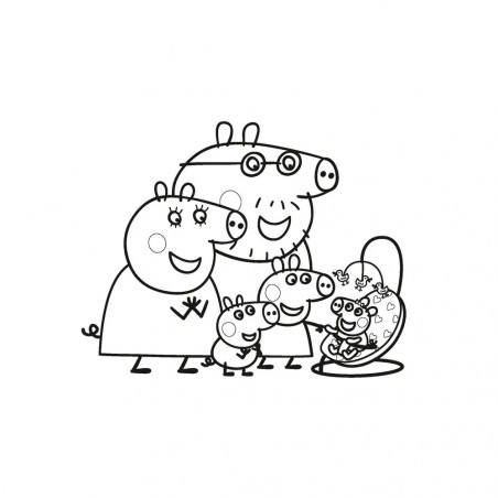 Malspaß mit Peppa Block