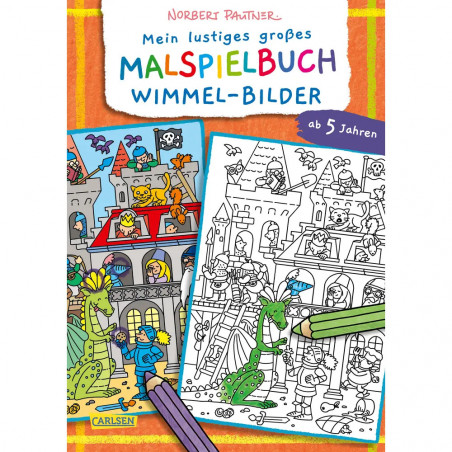 M.Malspielbuch Wimmel-Bilder