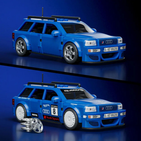 Mattel Brick Shop Hot Wheels Speed Audi Avant