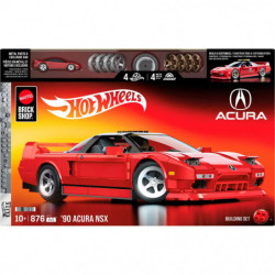 Mattel Brick Shop Hot Wheels Elite '90 Acura NSX