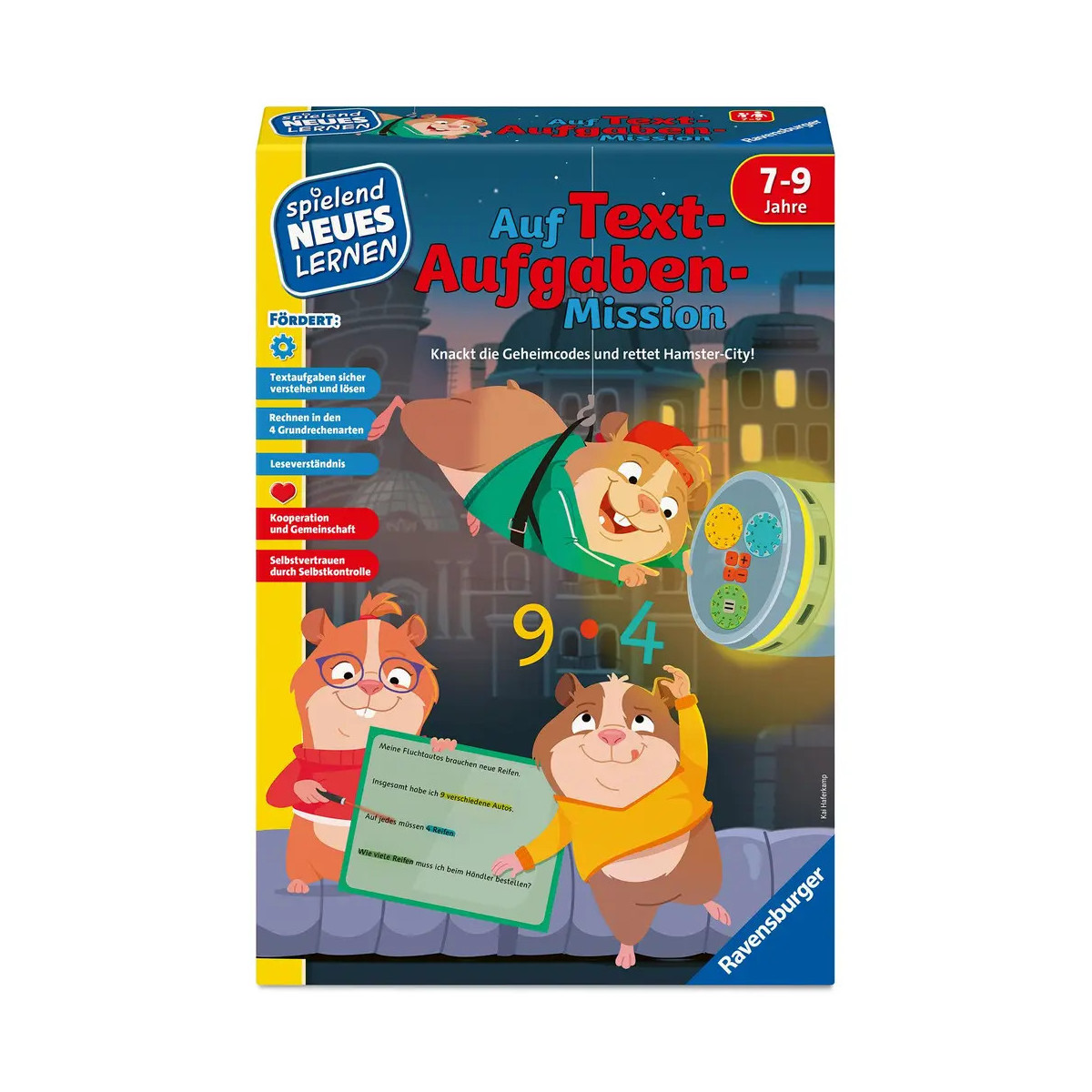 Auf Textaufgaben-Mission  D