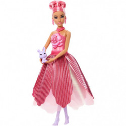 Barbie Flower Surprise Puppe - rote Rose