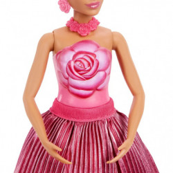 Barbie Flower Surprise Puppe - rote Rose