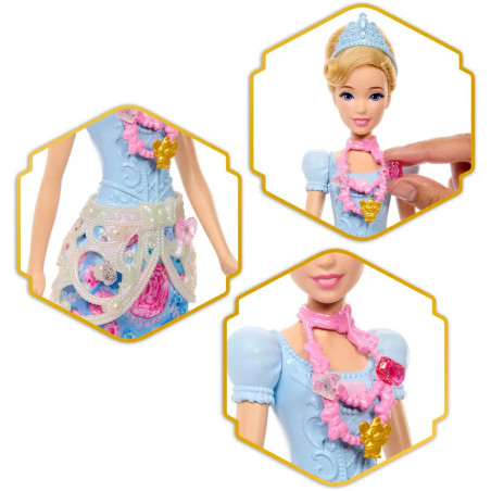 Disney Prinzessin Juwel Reveal Cinderella Puppe