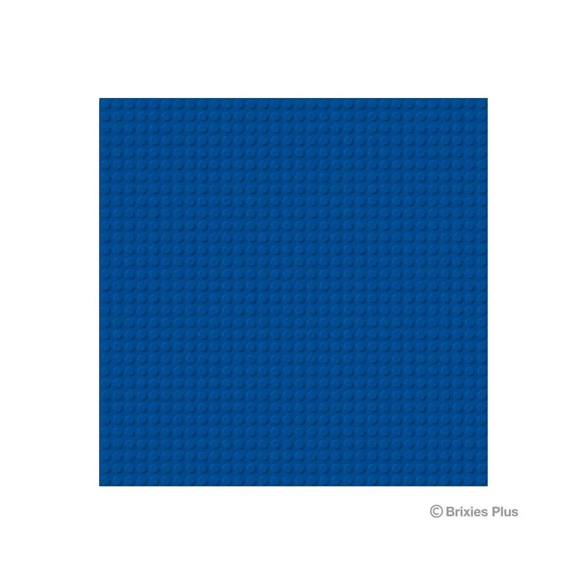 BRIXIES Bodenplatte Basic blau 32x32cm