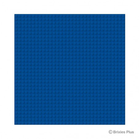 BRIXIES Bodenplatte Basic blau 32x32cm