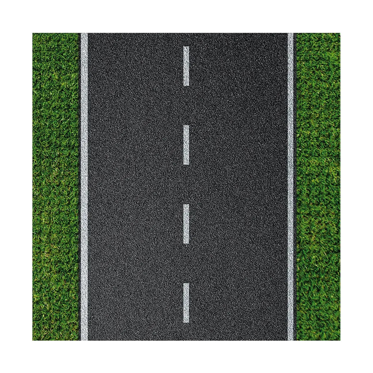 BRIXIES Bodenplatte Straße Gerade 32x32cm